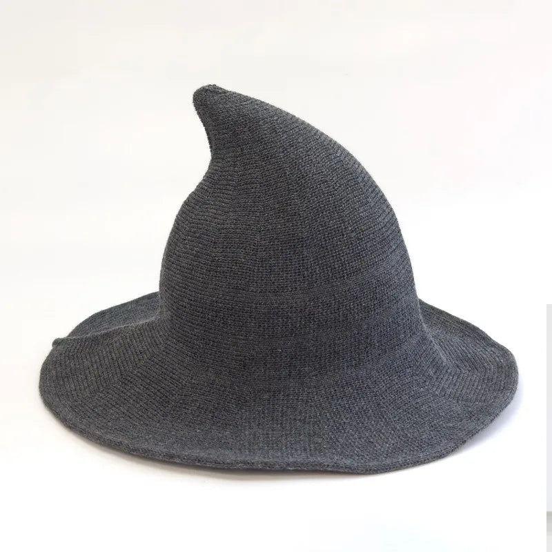 Halloween Vintage Wool Knit Witch's Hat