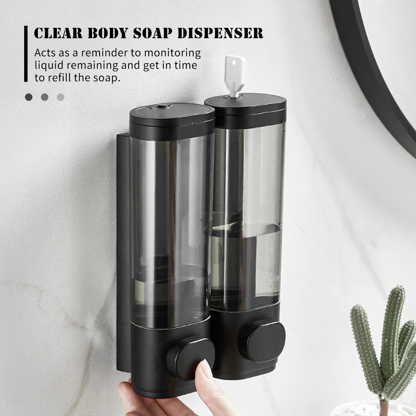 300/600mL Liquid Soap Dispenser