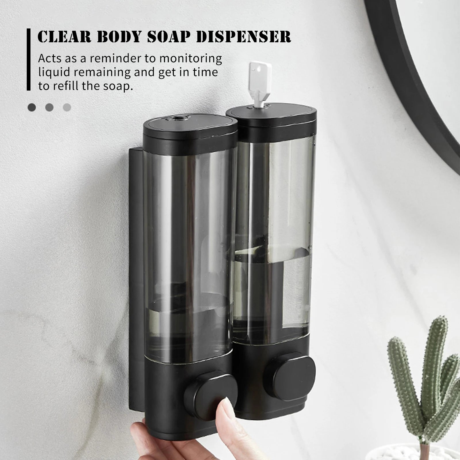 300/600mL Liquid Soap Dispenser