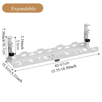 Under Table Storage Rack