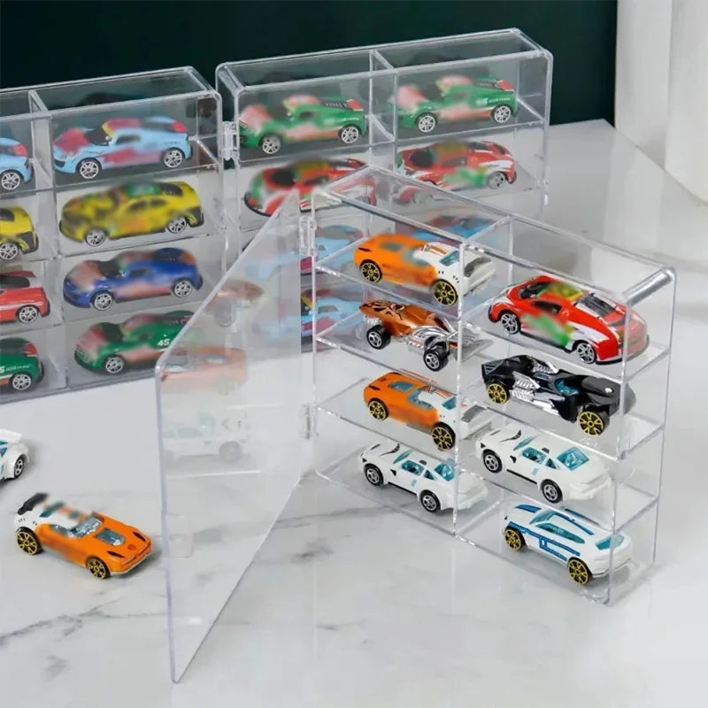 8-grid Acrylic Storage Rack for Toys or Collectibales