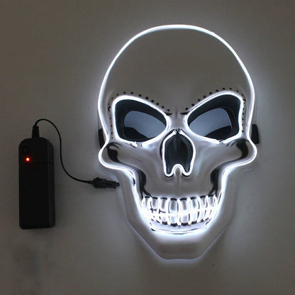 Halloween Horror Skull Mask LED