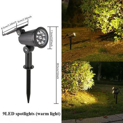 Outdoor LED Solar SpotLight