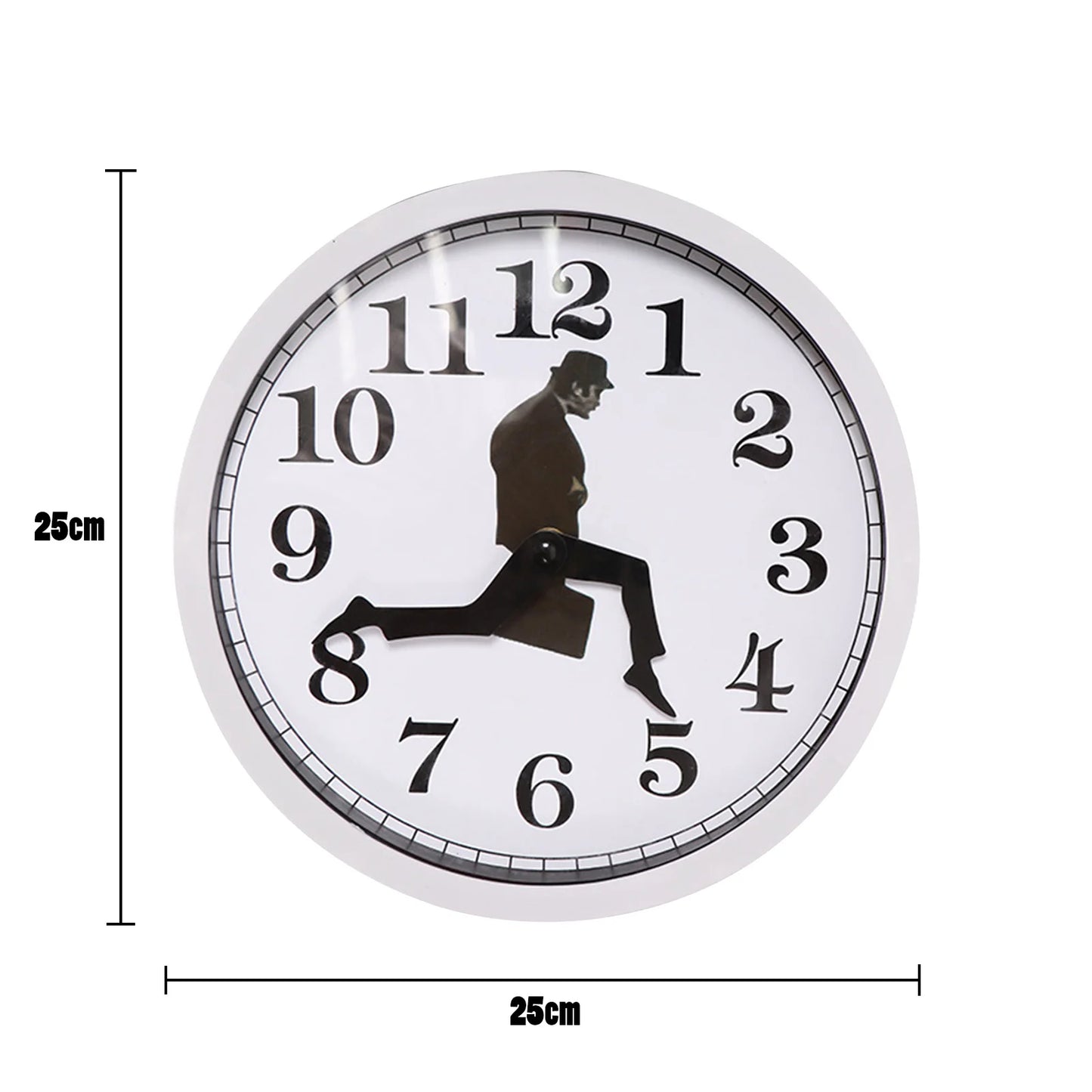 British Running Man Clock