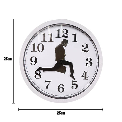 British Running Man Clock
