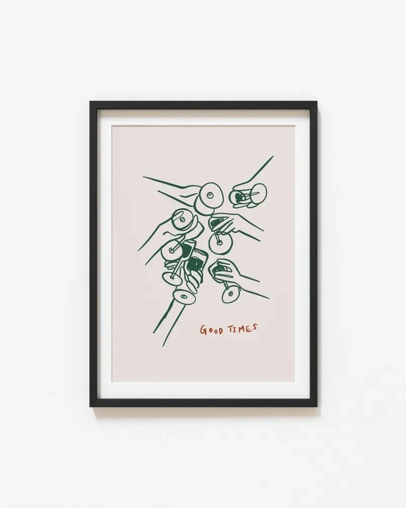 Wine Glass Alcohol Poster