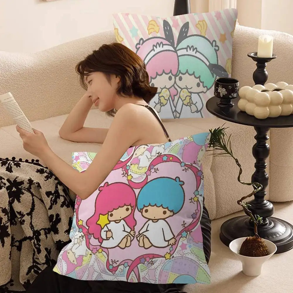 Cute Little TwinStars Pillow Covers