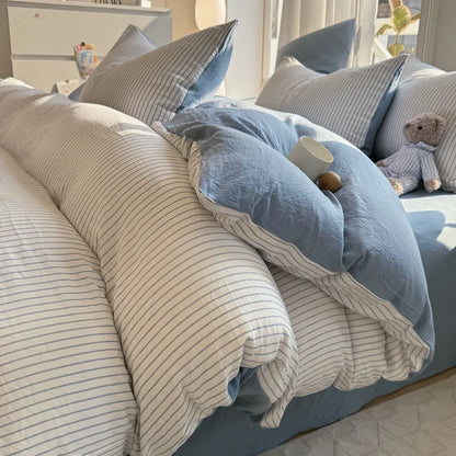 Soft Washed Cotton Bedding Set