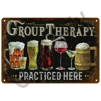 Retro Alcohol Brand Signs
