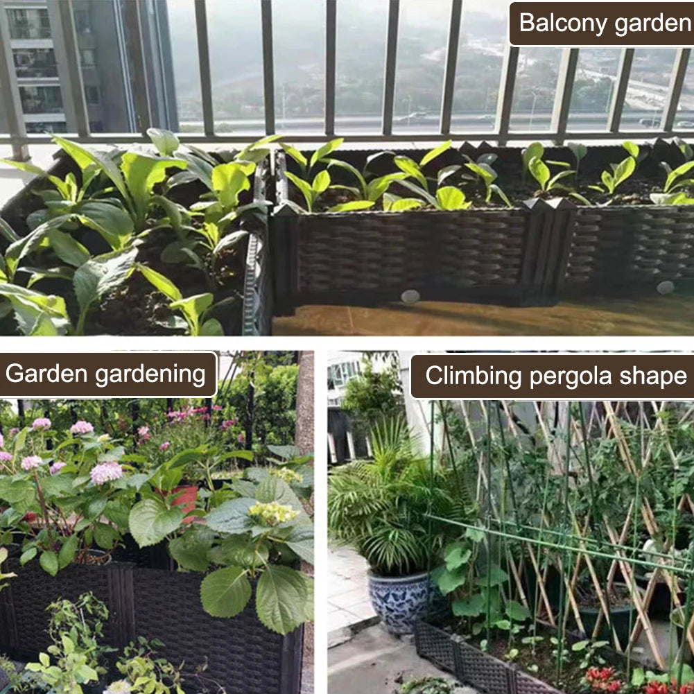 Plastic Raised Planter