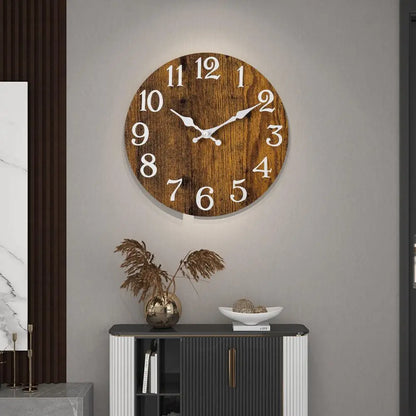 Wooden Wall Clock