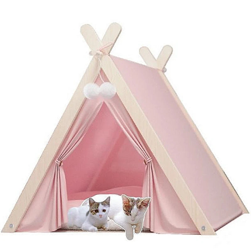 Pet Tent House Foldable and Portable for Small Pets