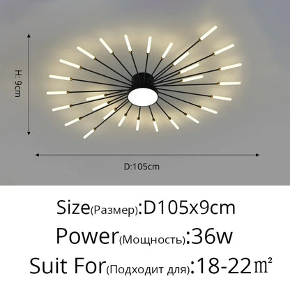 Modern LED Ceiling Lamp