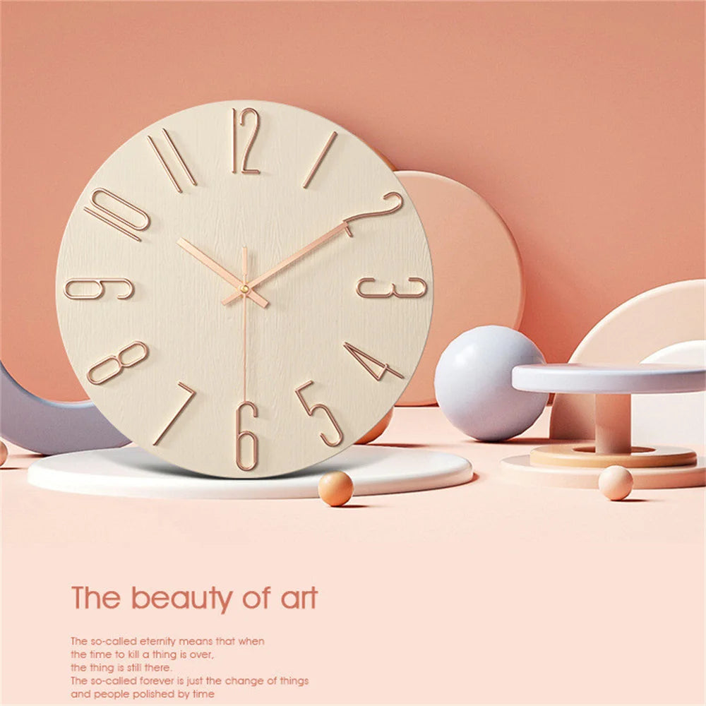 Wall Clock Battery Powered