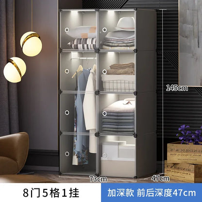 Space Saving Modular Closet Small Shelves