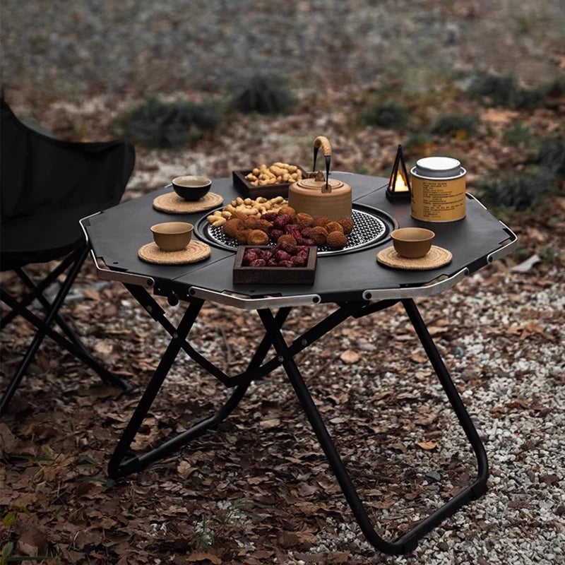 Ground Lounge Outdoor Table Design