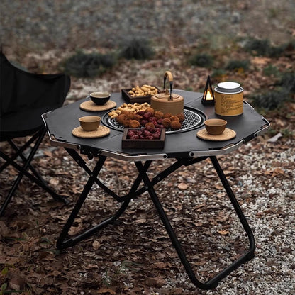 Ground Lounge Outdoor Table Design