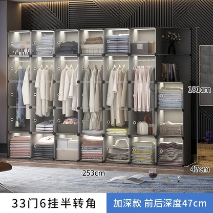 Space Saving Modular Closet Small Shelves