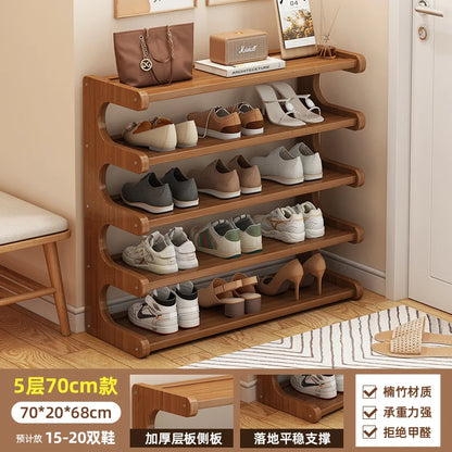 Wooden Shoe Storage Shelves