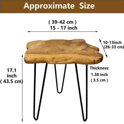 Natural Edge Nightstand
