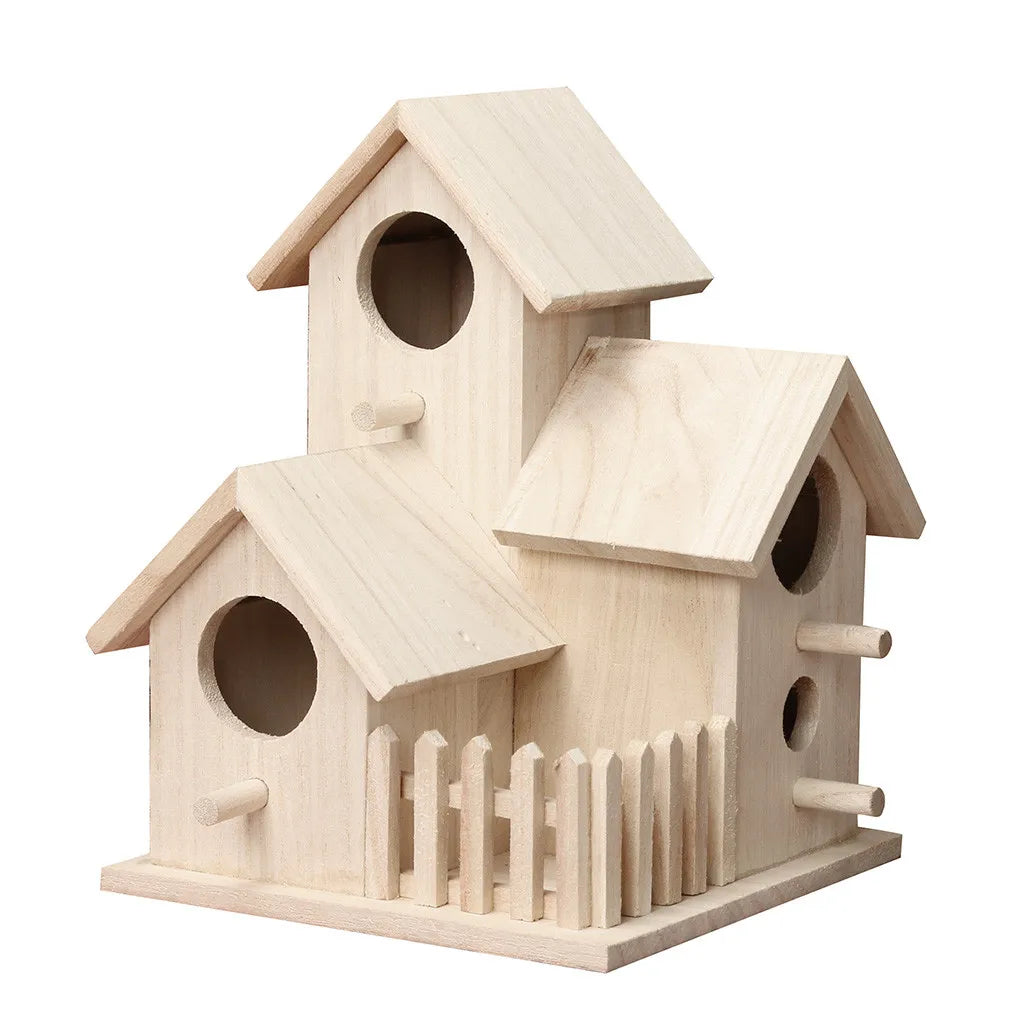 Wooden Bluebirds for Outdoor Use