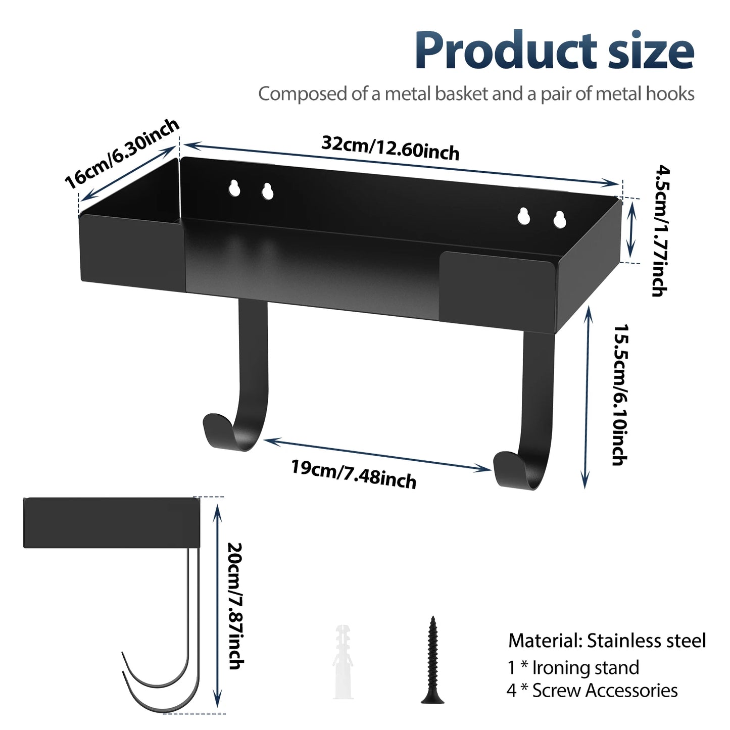 Ironing Board and Iron Storage