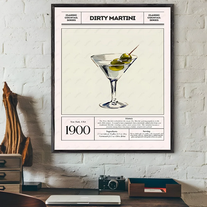 Cool Cocktail Wine Art