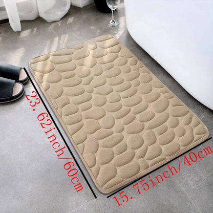 Pebble Design foot mat for Bathrooms