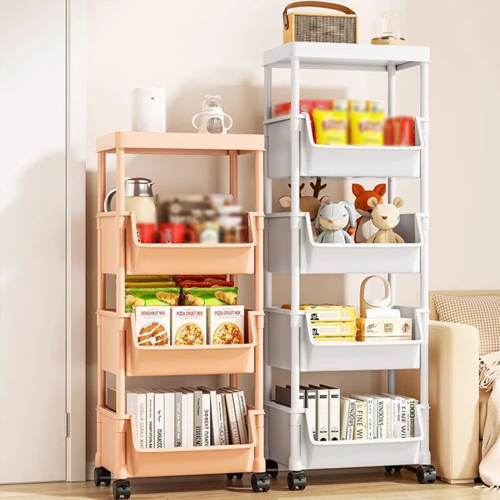 8 Different Type Shelving with Wheels