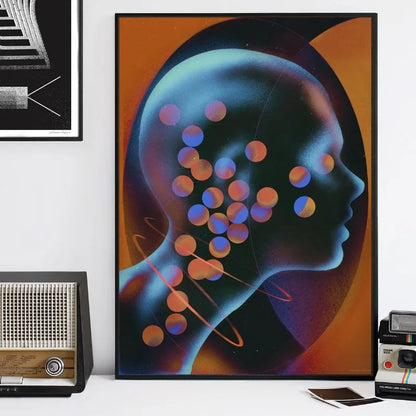 Abstract Futurism Wall Art