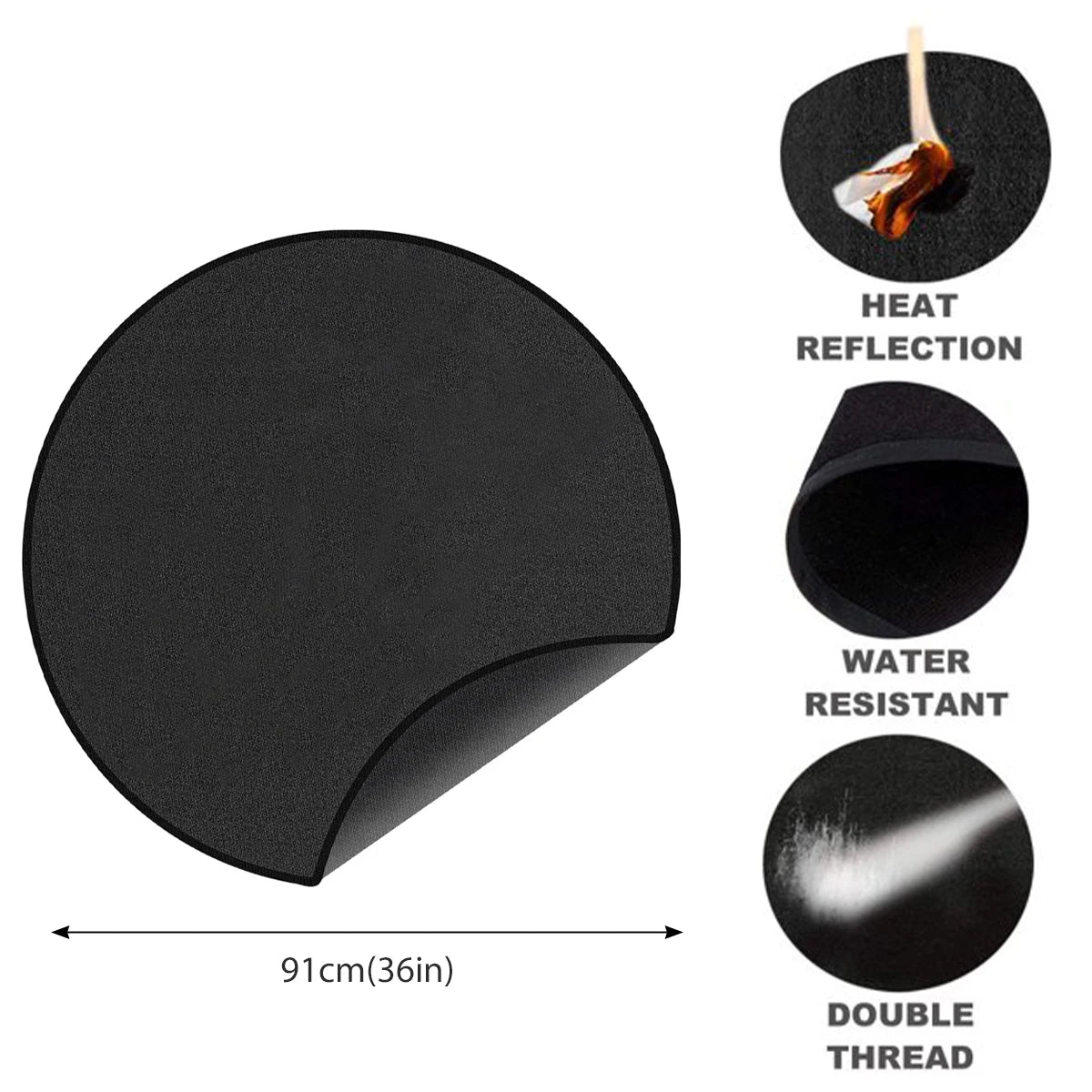 Outdoor Grill Pad Mat