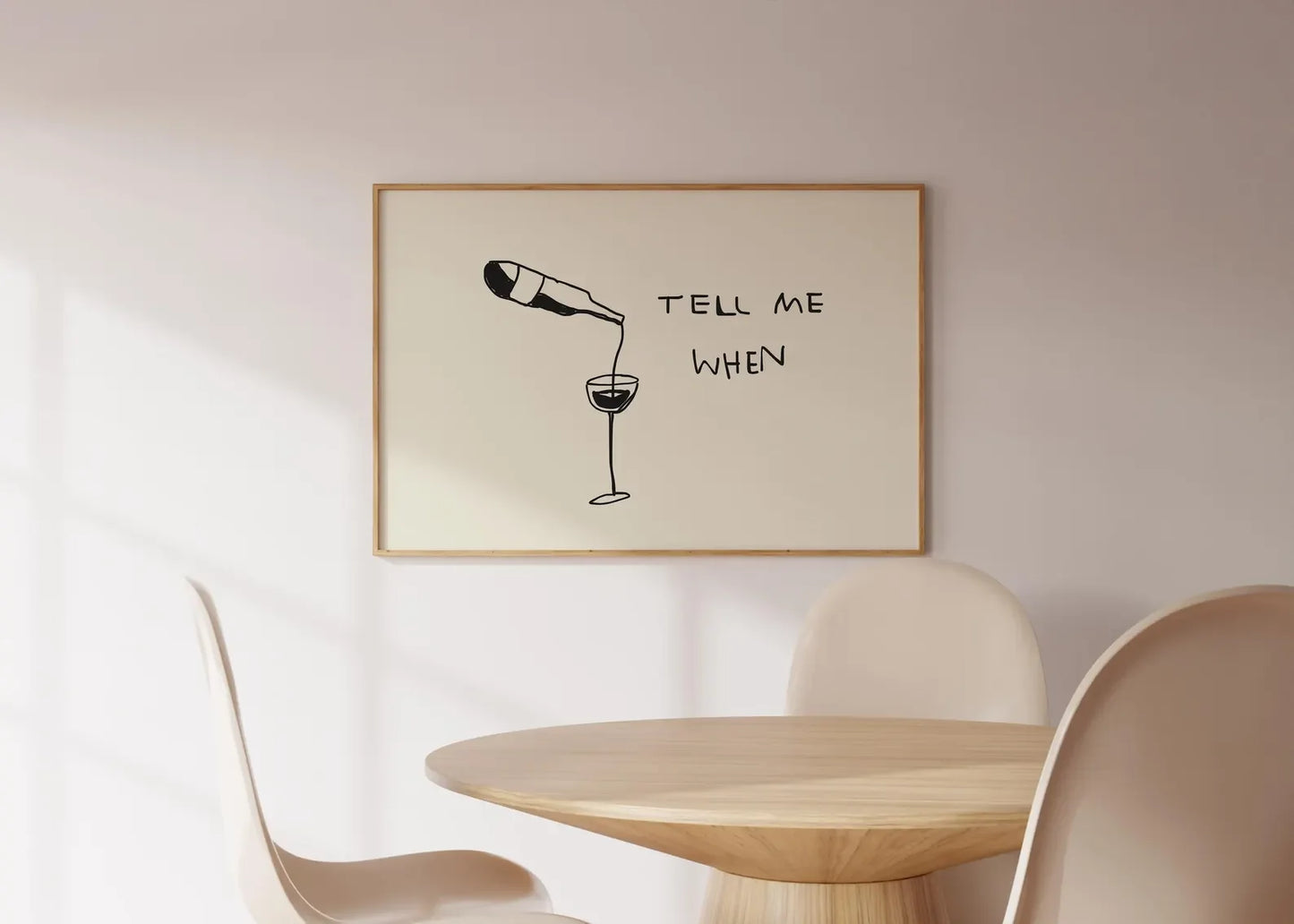 Funny Wine Quote Print