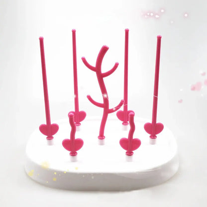Tree-shaped Baby Bottle Drying Rack in Tiny Dream Collection