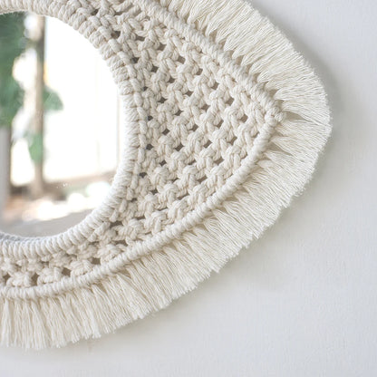 Macrame Mirror Wall Decorations
