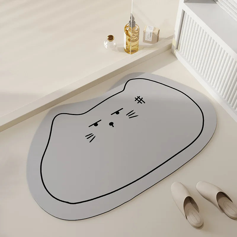 Cat Bathroom Mats