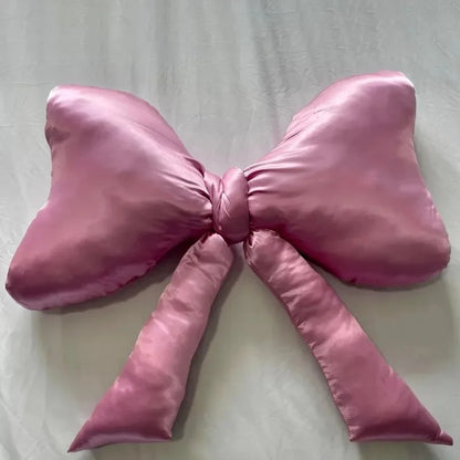New Large Pink Satin Pillow