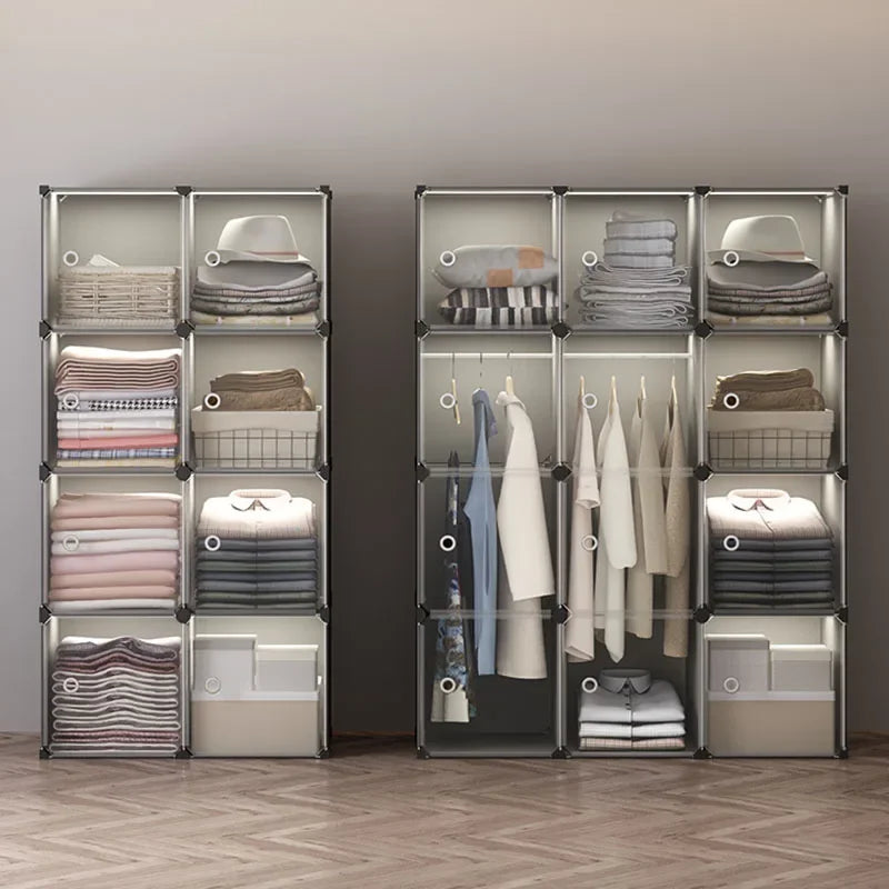 Space Saving Modular Closet Small Shelves