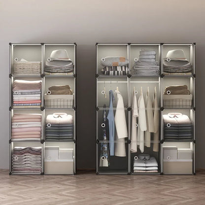 Space Saving Modular Closet Small Shelves