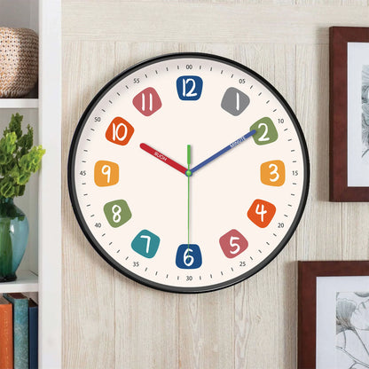 A modern Colorful wall clock