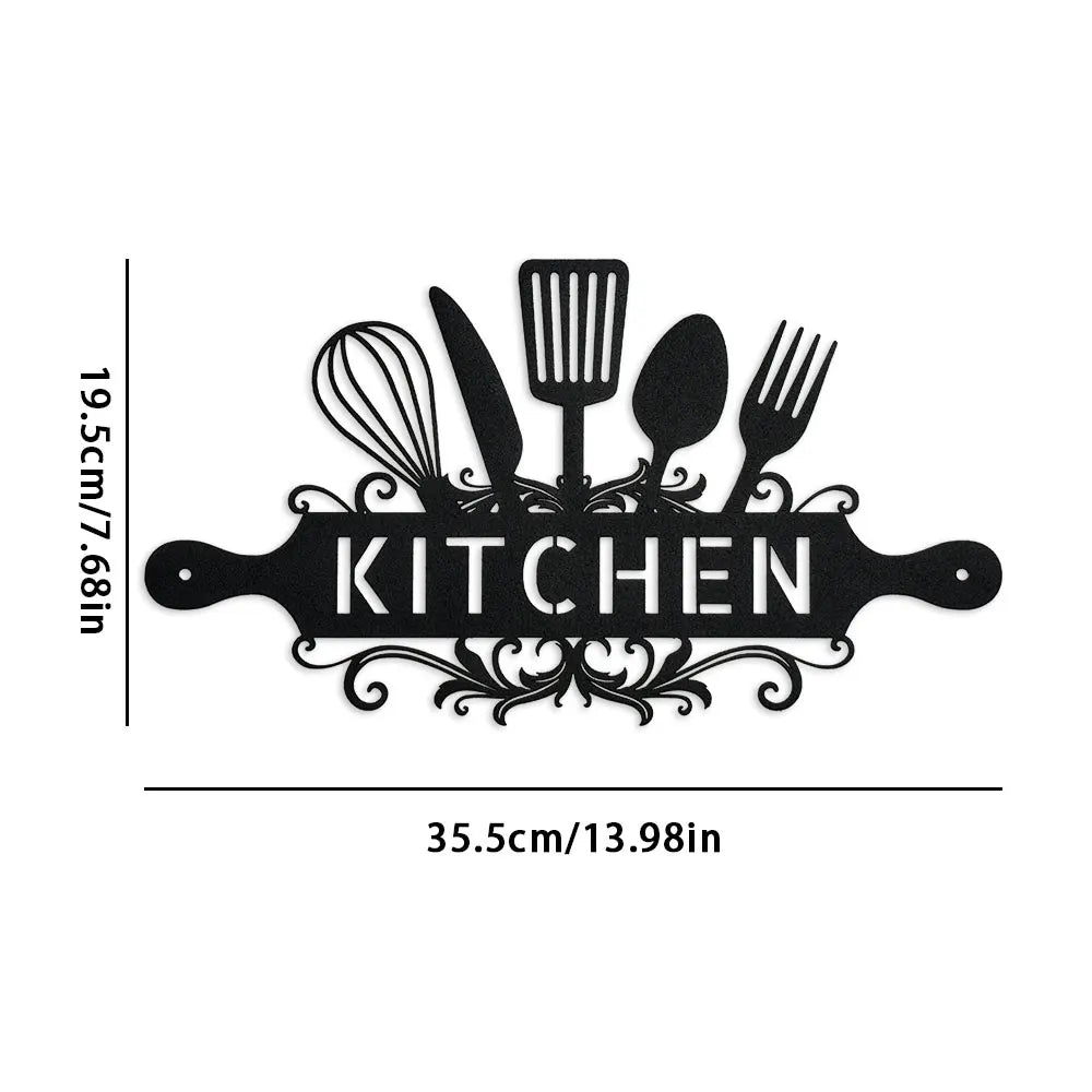 Kitchen Metal Decor