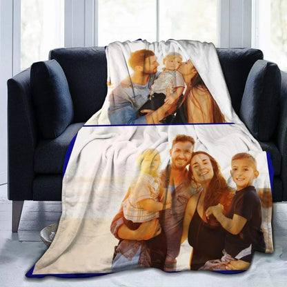 Custom Flannel Throw Blanket