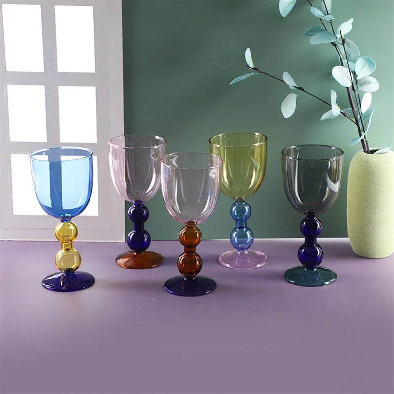Creative Stained Glass Goblets