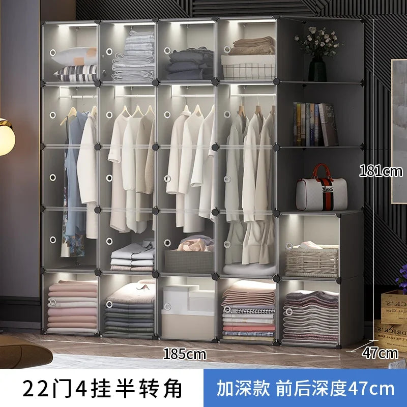 Space Saving Modular Closet Small Shelves
