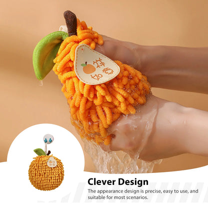 Cartoon Fruit Quick Drying Hand Towel