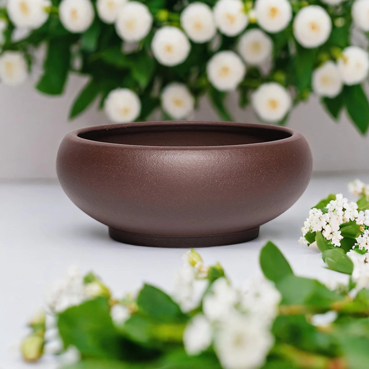Flowerpot Red Stoneware
