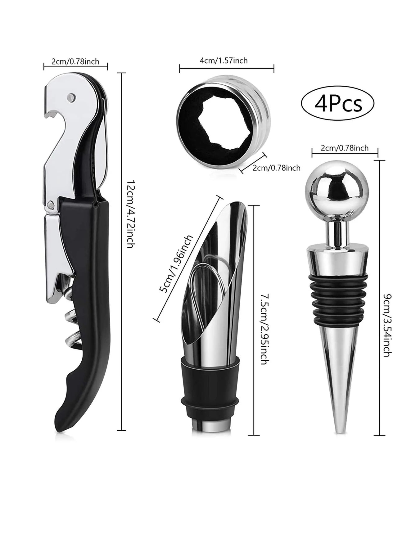 Wine Aerator Pourer Set,