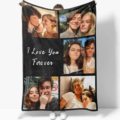 Custom Flannel Throw Blanket