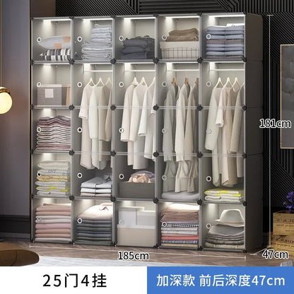 Space Saving Modular Closet Small Shelves
