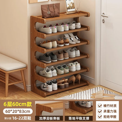 Wooden Shoe Storage Shelves
