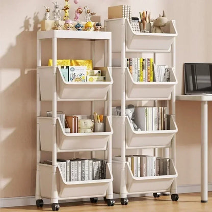 2/3/4/5 Tier Trolley Shelf